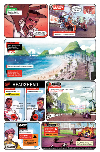 Illustration for article titled Motor Crush will sear your retinas and have fun doing it